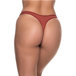 Tanga com drapeado lateral Dália