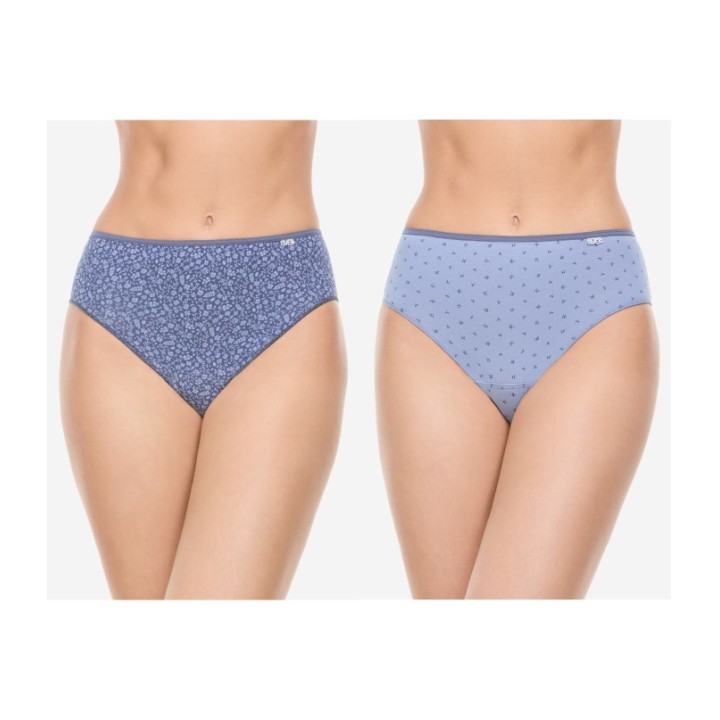 Pack 2 Slip AVET 257 Blu in cotone pettinato