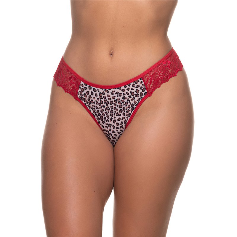 Tanga con lateral en encaje Cassia marca Brasi