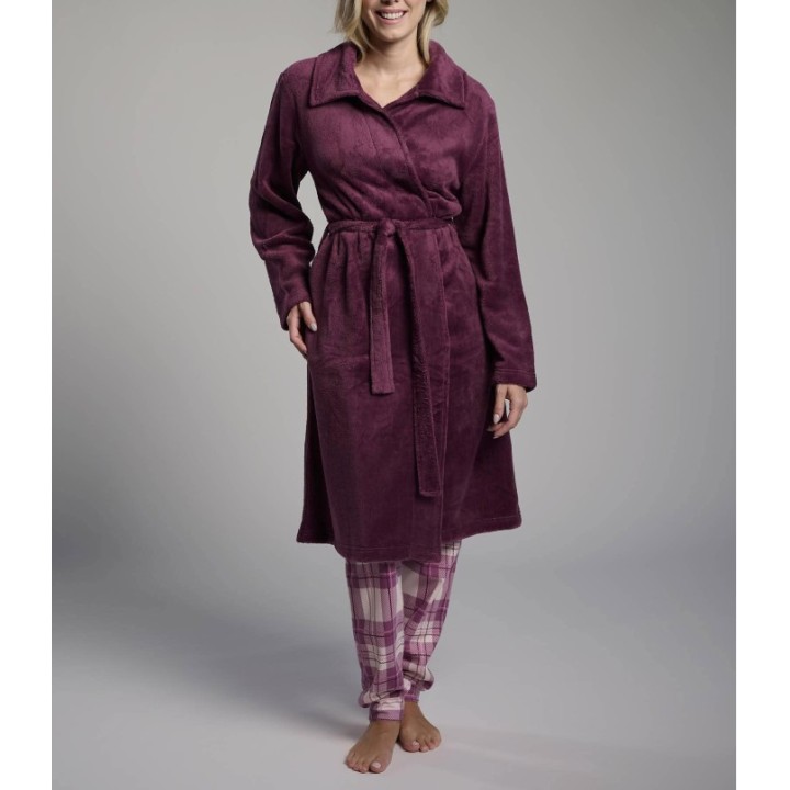 Badjas Pyjama Winter Dames MUYDEMI 26269