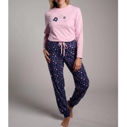 MUYDEMI vinterpyjamas til kvinder 26225