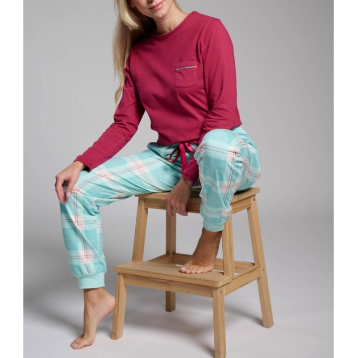 Pyjama Hiver Femme MUYDEMI 26209