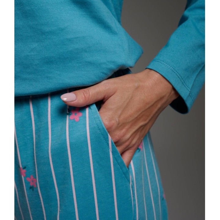 MUYDEMI vinterpyjamas til kvinder 26207