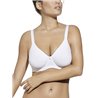 Underwired bra without padding