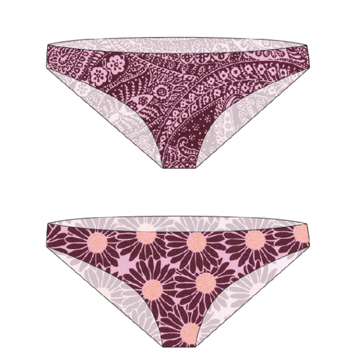 Chiloți bikini adolescente femei Naiara 592 Pachet de 2 Mini