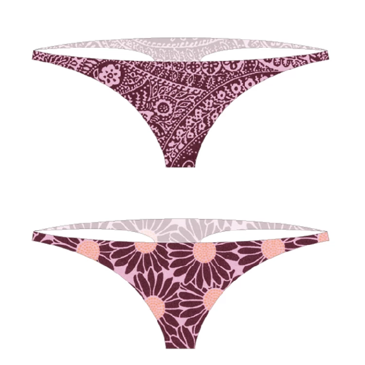 Naiara 570 Set van 2 Katoen Damen-string