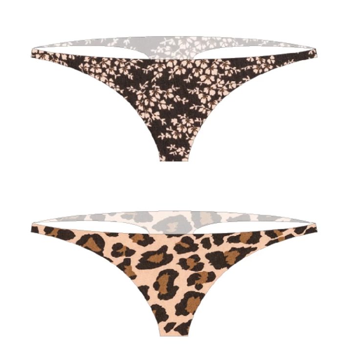 Naiara 570 Set van 2 Katoen Damen-string