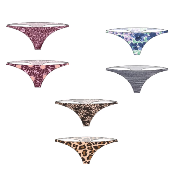 Naiara 570 Set van 2 Katoen Damen-string