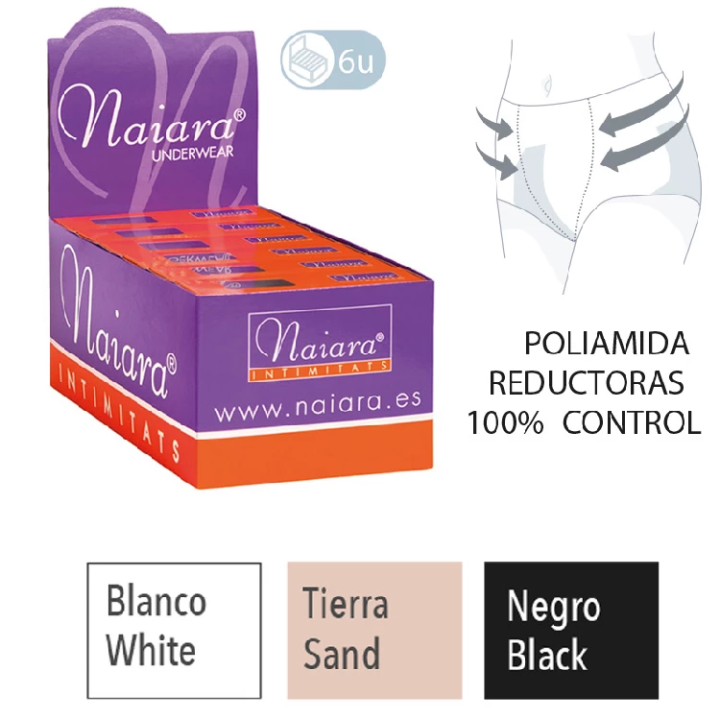 Ženske hlačke Naiara 219, set 6 kosov, midi, oblikovalne