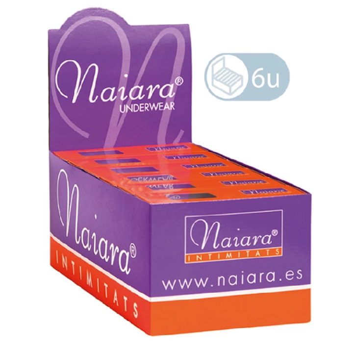 Naiara 101 Oblikovalne hlačke za ženske, paket 6 kosov Maxi