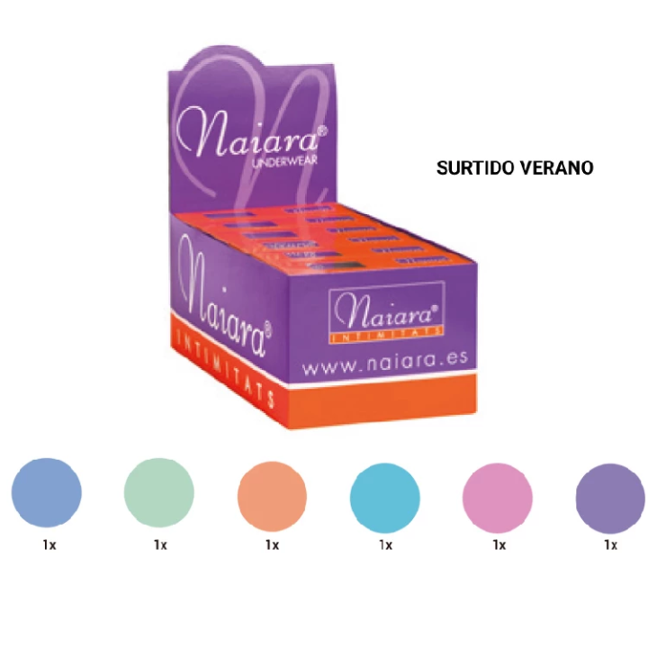 Γυναικείο σλιπ Naiara 501 Συσκευασία των 6 Maxi
