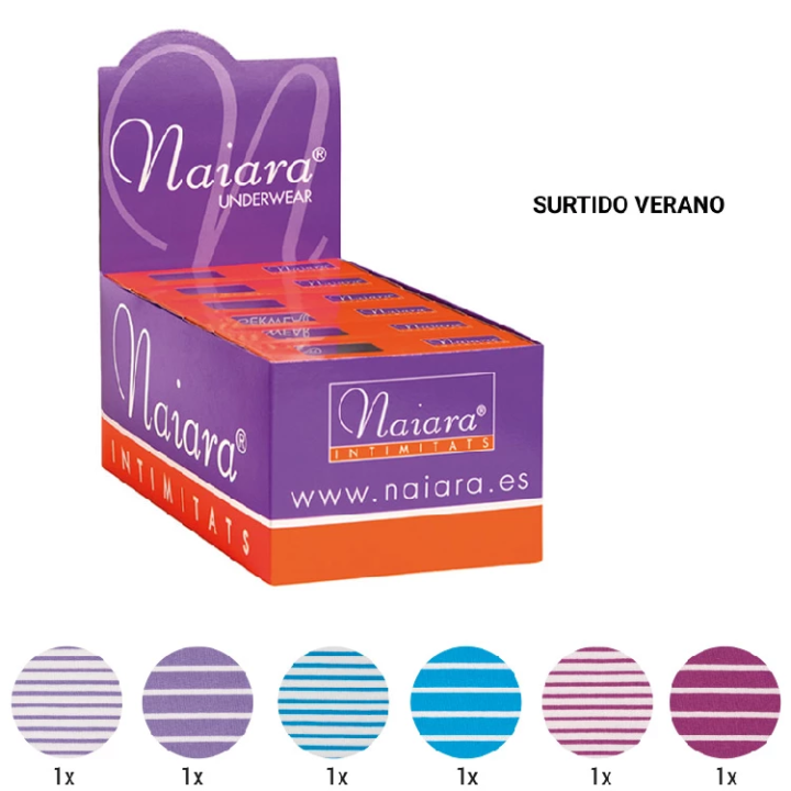 Moteriškos kelnaitės Naiara 621 6 vnt. paketas Midi