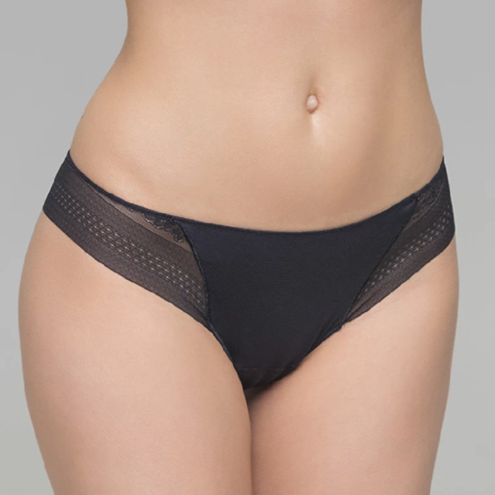 Naiset brasilialaiset alushousut Naiara N018, string-efekti, pitsireunus