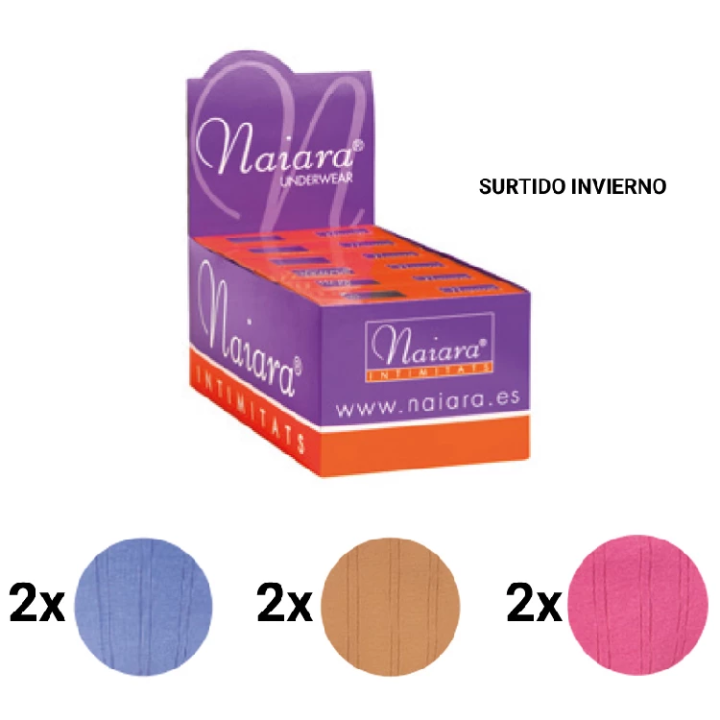 Damesslip Naiara 500 Set van 6 Midi
