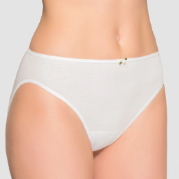 Cuecas de senhora Naiara 273 Pack de 6 Midi Sem Costuras Algodão
