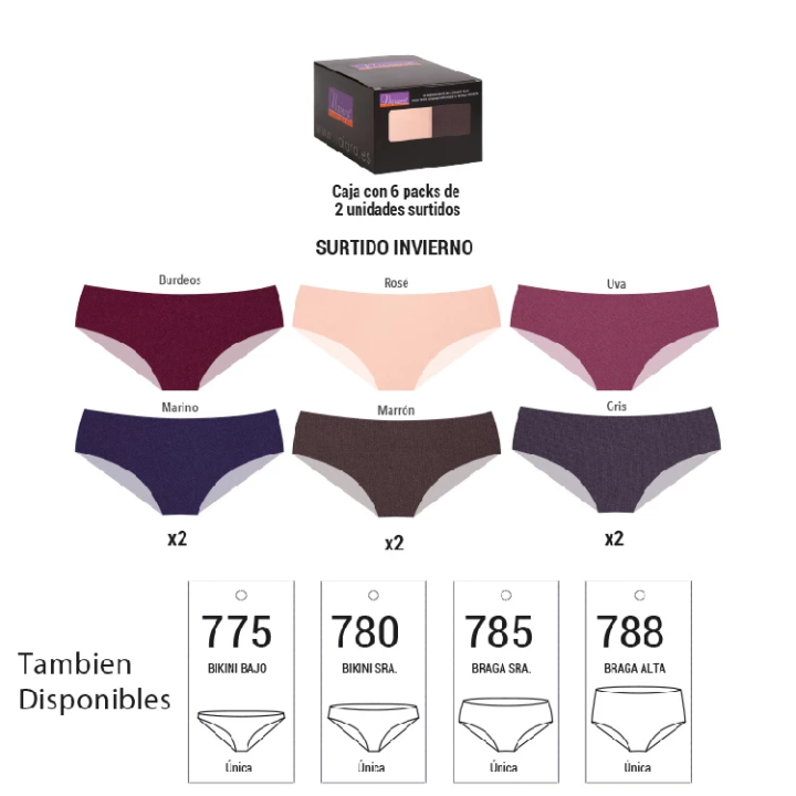 Slip donna Naiara 788 Confezione da 2 Maxi
