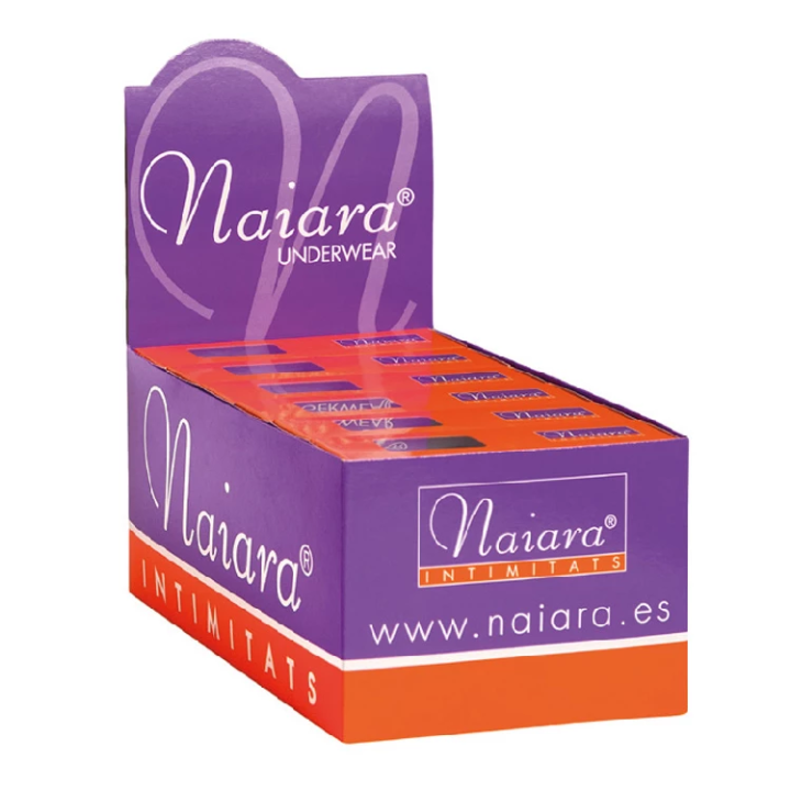 Calcinha feminina Naiara 275 Kit com 6 Maxi Sem Costura