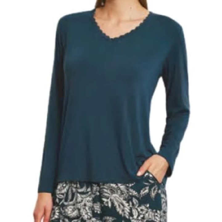 Pyjamasæt dame Promise N21703 3 dele Viskose