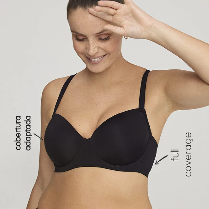Sutiã feminino Promise W1821_JULIA Taça C Ajustável
