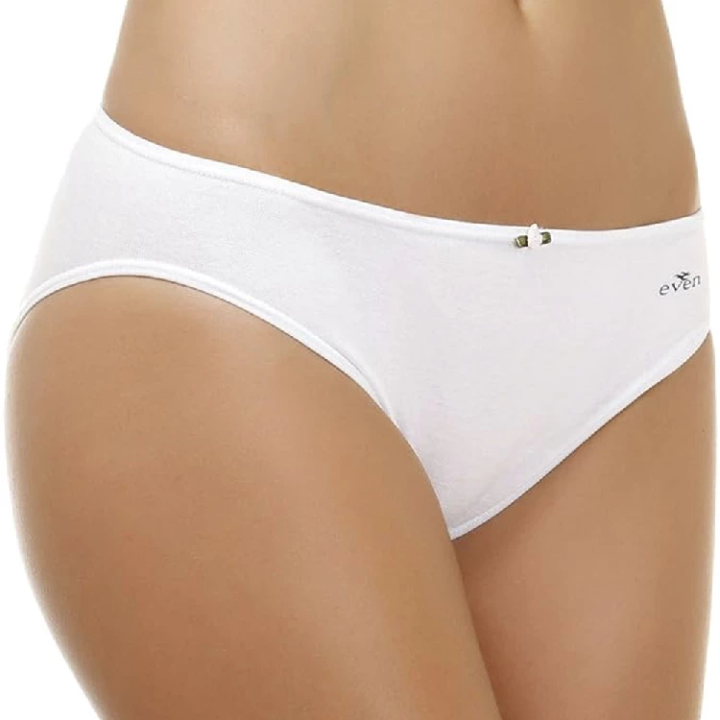 Pack 6 Majtki midi z bawełny z ozdobą w kwiat Even 6746