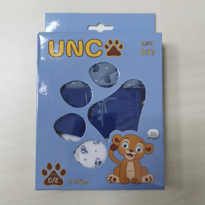 Set van 12 jongensslips Unco M13