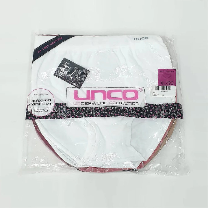 UNCO U699 Pack of 12 Maxi Seamless Briefs