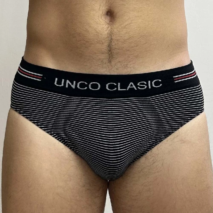 Pack de 12 slips de homem em algodão UNCO U10934
