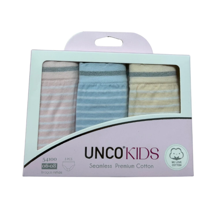 Girls' Briefs UNCO 54100 12-Pack (4 tripacks)