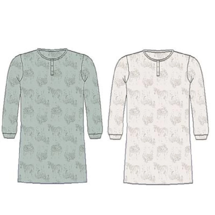 Camicia da notte in velluto Lacotex 693178 donna
