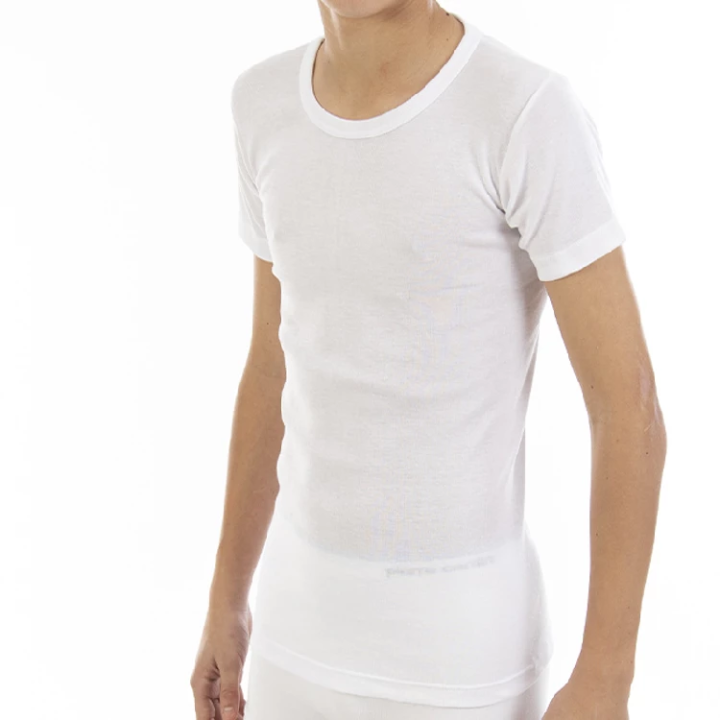 Boys' short sleeve undershirt Lacotex LCT371