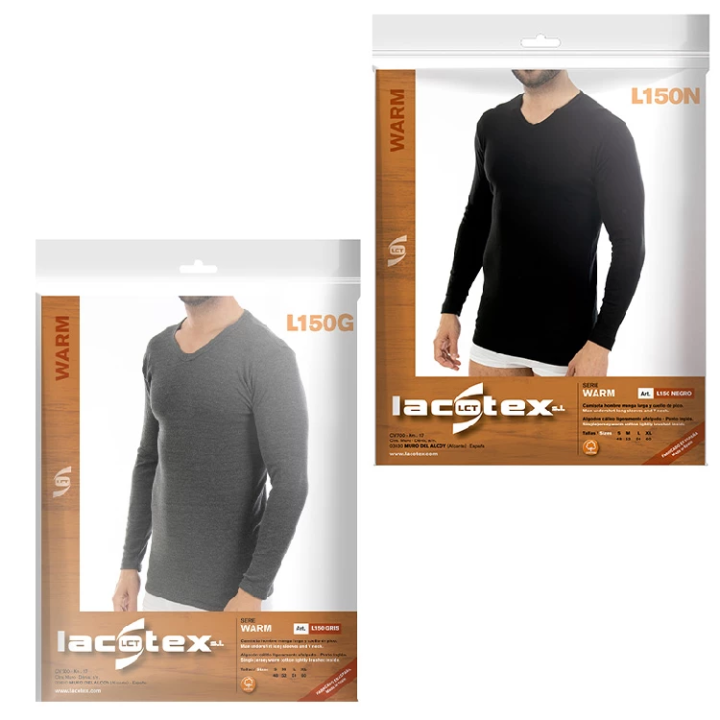 Μπλούζα Άνδρα LACOTEX LCT150 Warm Μακρυμάνικο