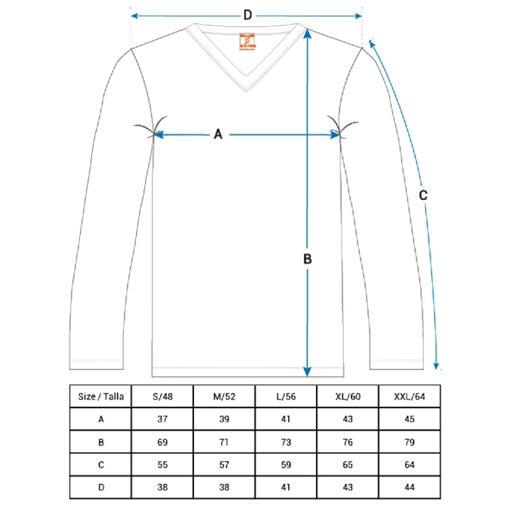 Men's LACOTEX LCT150 Warm Long Sleeve Top