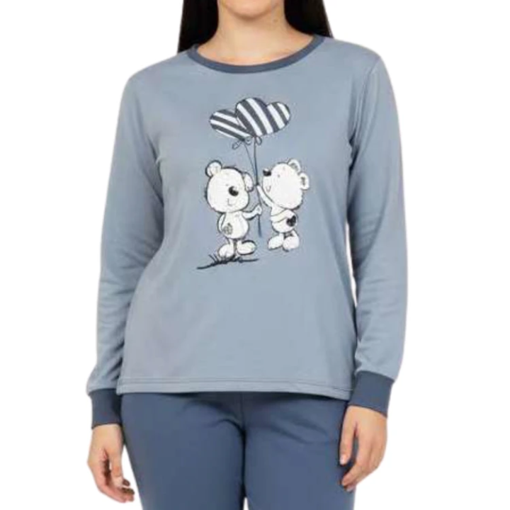 Pijama LACOTEX 86804 de Algodão para Mulher