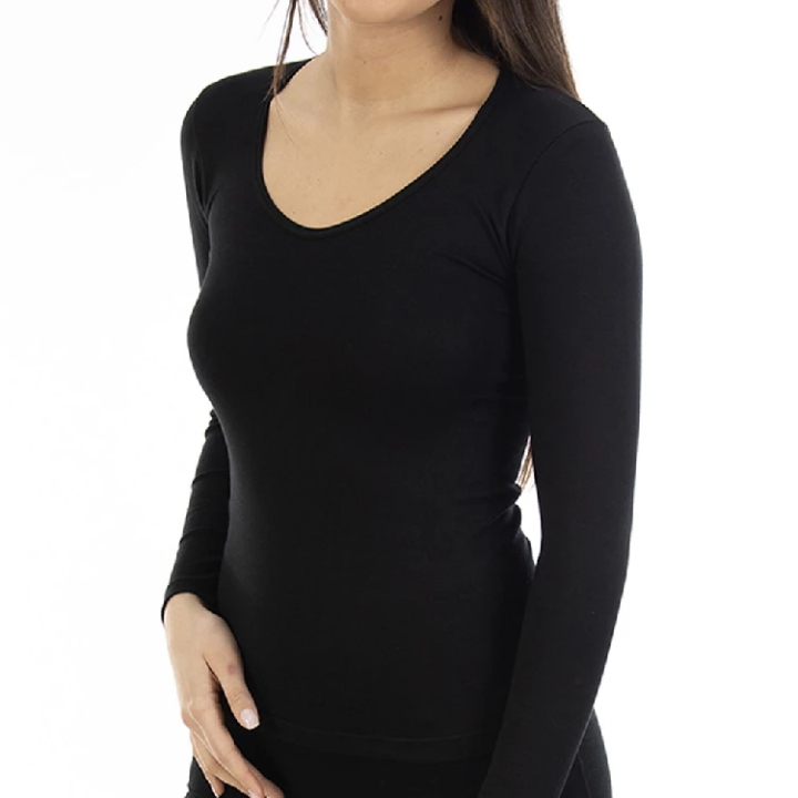 Tröja för damer Lacotex LCT463 Elastic långärmad