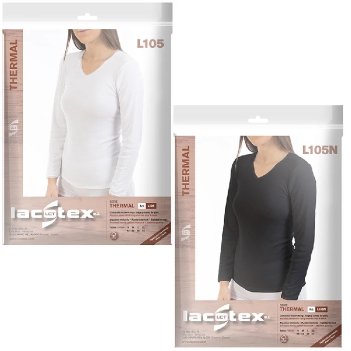 Women's Lacotex LCT105 Long Sleeve Thermal Top