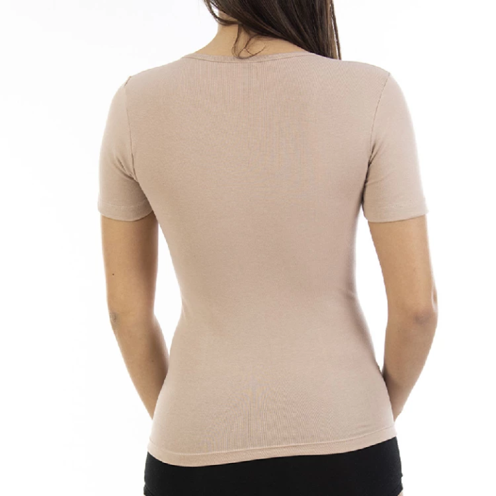 Dam T-shirt LACOTEX LCT462 Elastic Kort Ärm