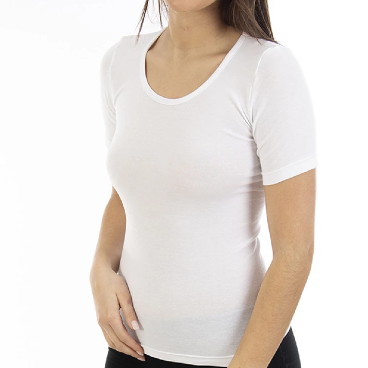 Sieviešu īsām piedurknēm T-krekls LACOTEX LCT462 Elastic