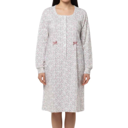 Nattkjole for kvinner LACOTEX 86829 Fleeceforet