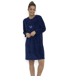 Dámská flísová noční košile Lacotex 693942