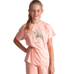 LACOTEX 312272 Frühling-Sommer-Pyjama für Mädchen