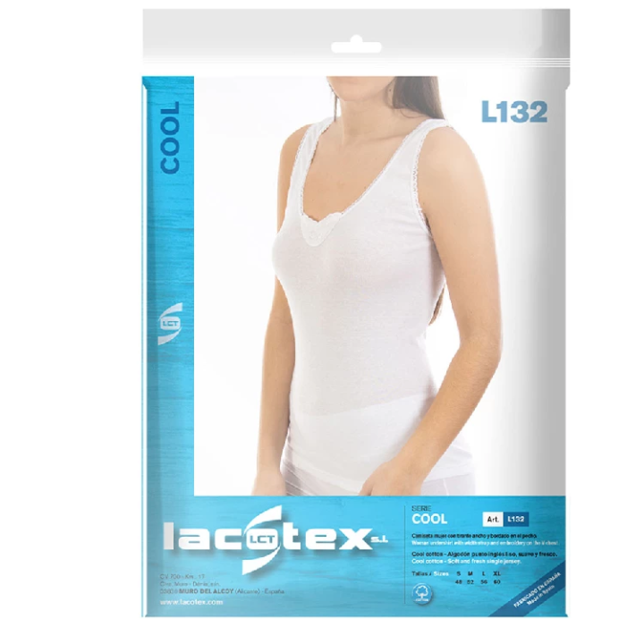 Lacotex Women's Cool Wide Strap T-Shirt LCT132