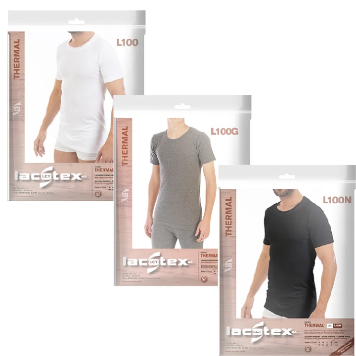Tricou barbati LACOTEX LCT100V Thermal Maneca scurta