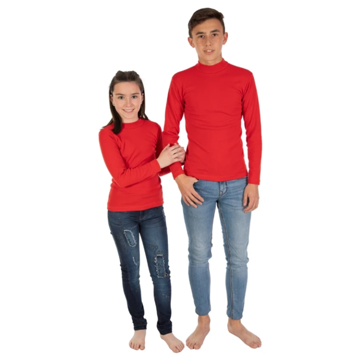 Lacotex Unisex Kids' Long Sleeve Crew Neck T-Shirt 564