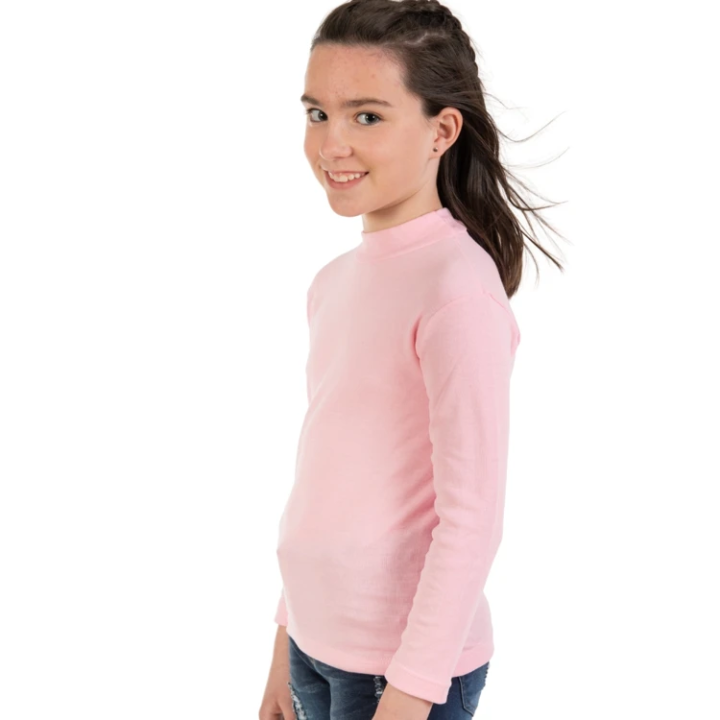 Lacotex 564 félcsíkos hosszú ujjú unisex gyermek póló