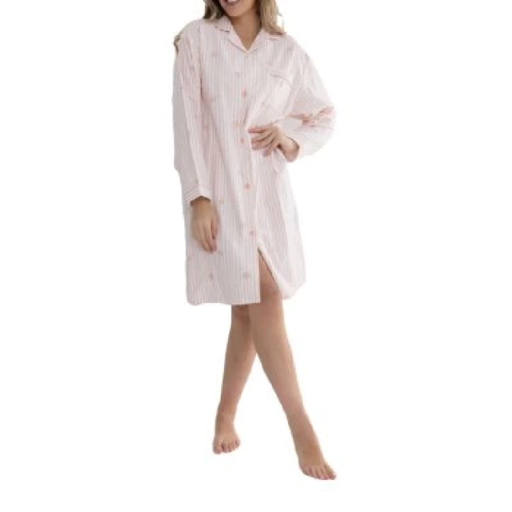 LACOTEX 643184 Women's Flannel Nightie