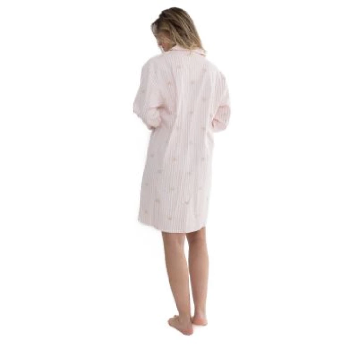 Moteriškas vilnonis naktinis marškinėliai Lacotex 643184
