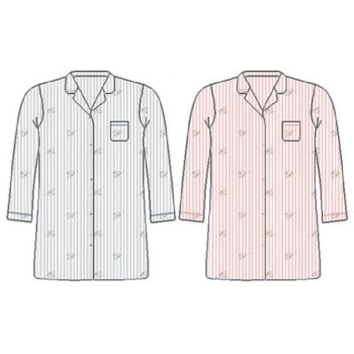 Camicia da notte in flanella Lacotex 643184 donna