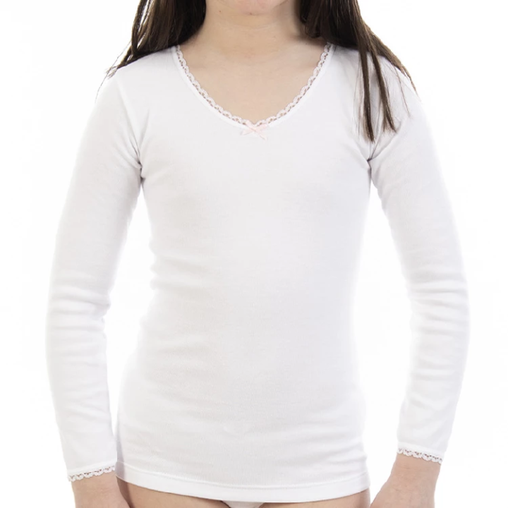 Dětské tričko s dlouhým rukávem pro dívky LACOTEX LCT144 Thermal