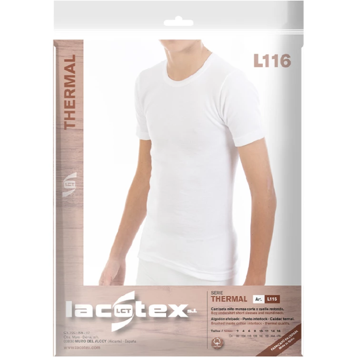 Chlapecké termotričko s krátkým rukávem LACOTEX LCT116