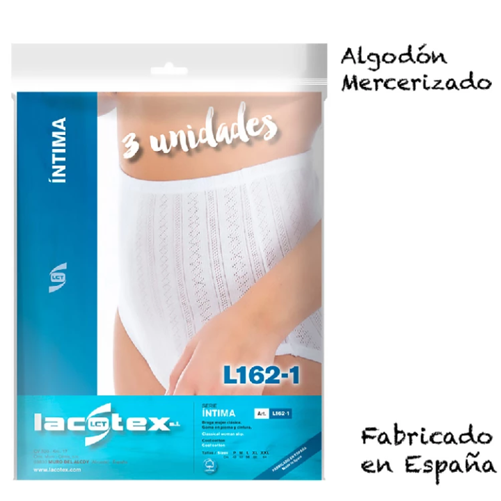 Σετ 3 σλιπ maxi με μοτίβο καρφιών LACOTEX L162_1